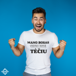 Marškinėliai tėčiui "Mano bosas mane vadina tėčiu" Marškinėliai tėčiui | Colorbee.lt